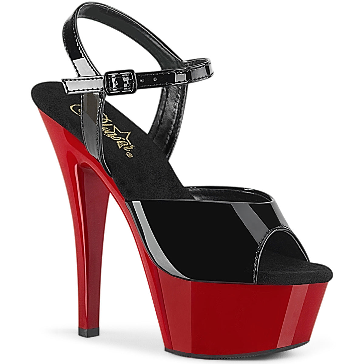 KISS-209 Blk Pat/Red