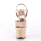 SKY-309TT Nude Pat/Nude-Rose Gold Chrome