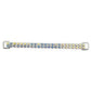 Connector Set - Brief: 2 Row 4mm AB Crystals,  Strap: 2 Row 4mm AB Crystals,  Middle: 3 Row 4mm AB Crystals - 2cm