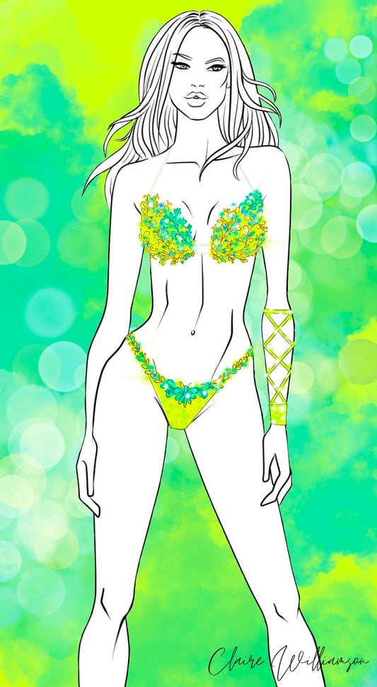 Couture Design - Lemon Lime Sorbet