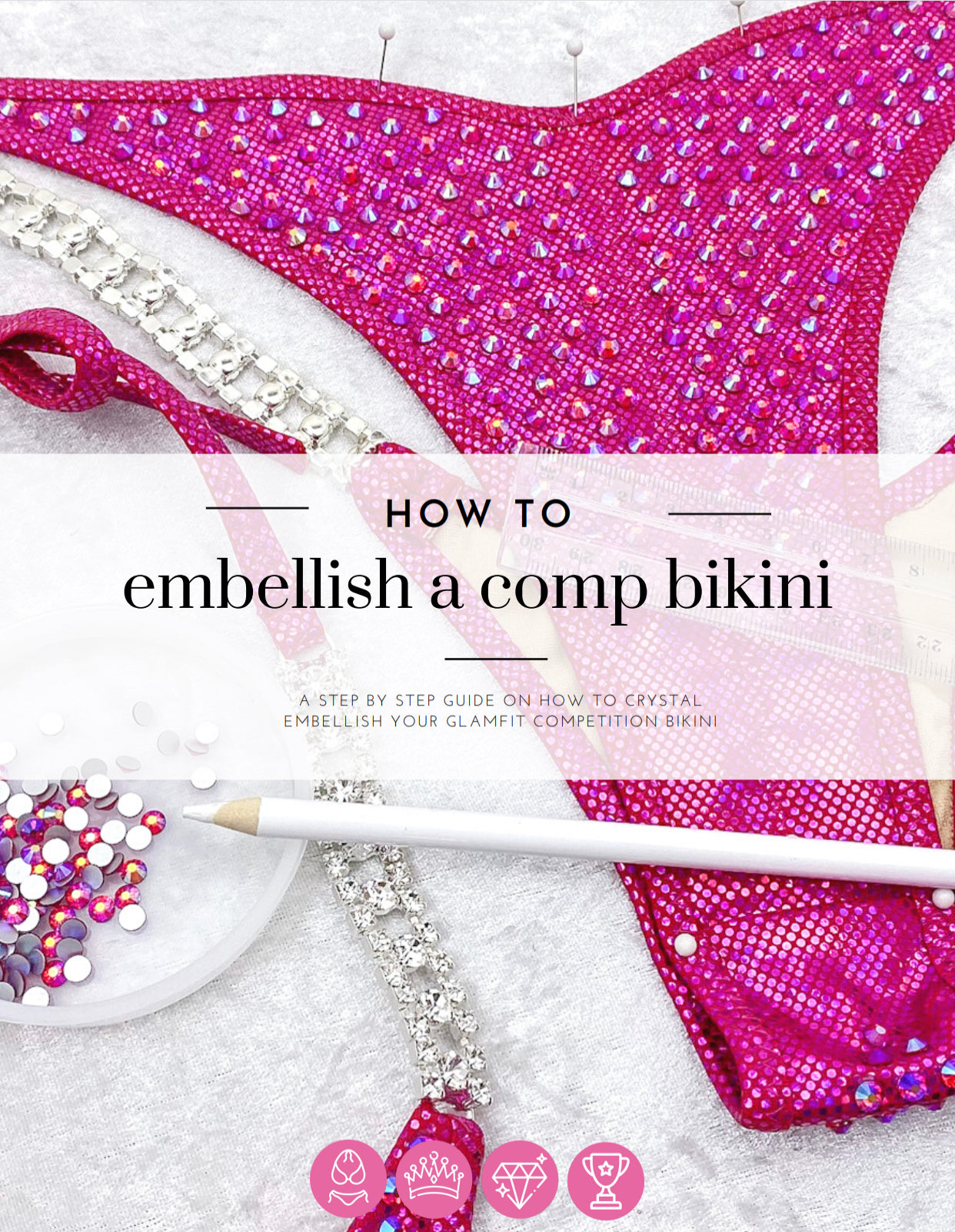 How to Embellish A Comp Bikini