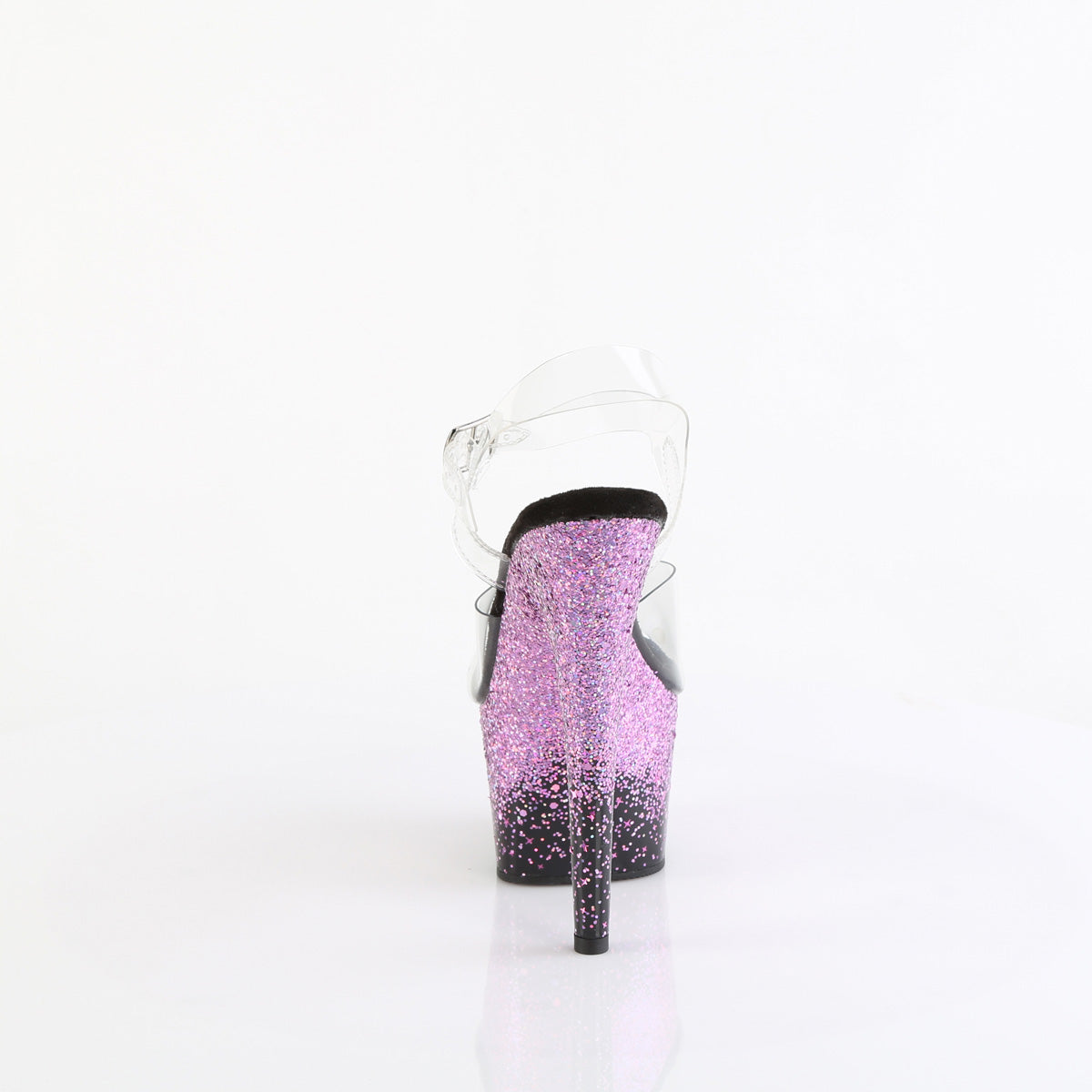 ADORE-708SS Clr/Blk-Purple Multi Glitter