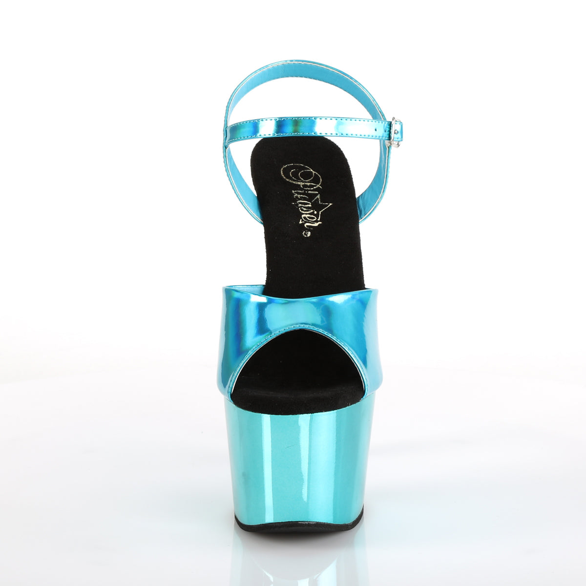 ADORE-709HGCH Turquoise Hologram/Turquoise Chrome