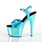 ADORE-709HGCH Turquoise Hologram/Turquoise Chrome