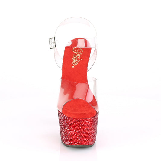BEJEWELED-708DM Clr/Red RS