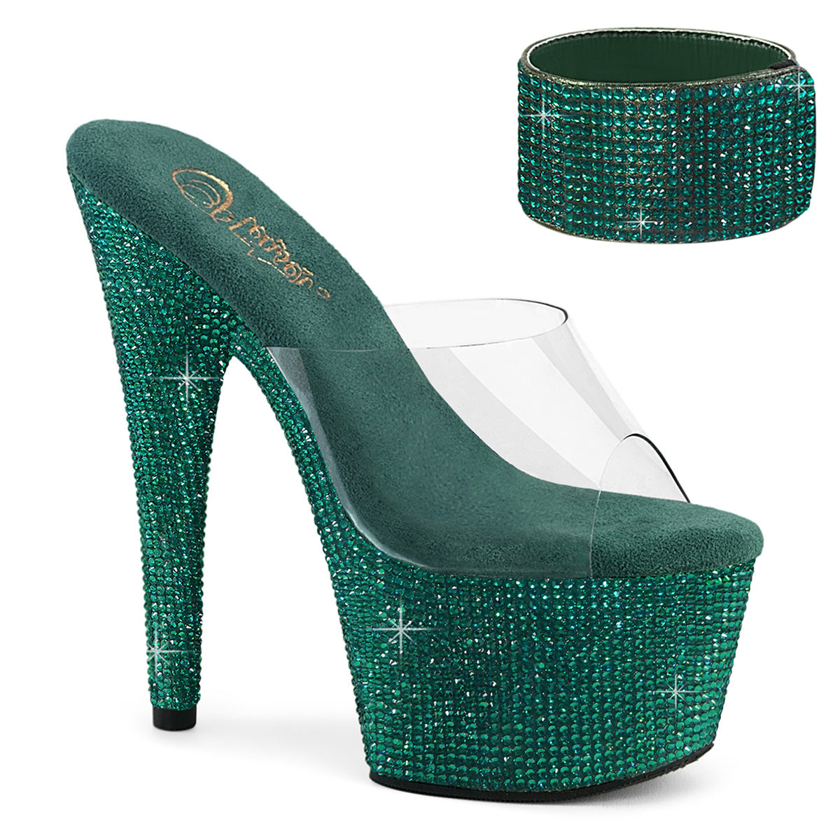 BEJEWELED-712RS Clr/Green RS