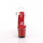 LOVESICK-708SG Clr/Red Iridescent Glitters