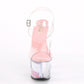 SKY-308WHG Clr/Clr-Baby Pink Glitter